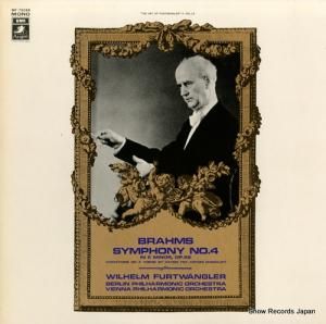 ウィルヘルム・フルトヴェングラー - ブラームス:交響曲第4番ホ短調作品98 - WF-70028