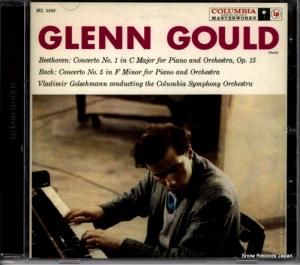 CD: グレン・グールド - beethoven; concerto no.1 - 88697147532