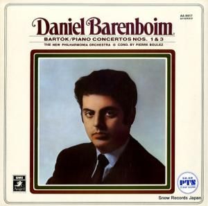 ダニエル・バレンボイム - バルトーク:ピアノ協奏曲第1番、第3番 - AA-8617
