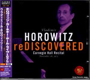 CD: ウラディミール・ホロヴィッツ - ホロヴィッツ・カーネギー・ホール・ライヴ1975 - BVCC-34084