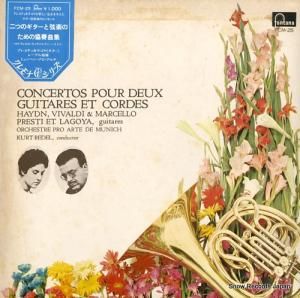イダ・プレスティ&アレクサンドル・ラゴヤ - 二つのギターと弦楽のための協奏曲集 - FCM-25