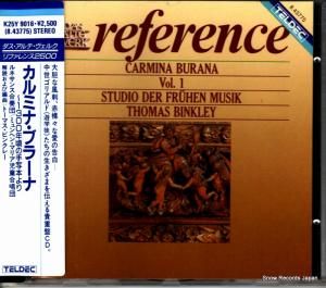 CD: トマス・ビンクレー - カルミナ・ブラーナ - K25Y9016 / 8.43775
