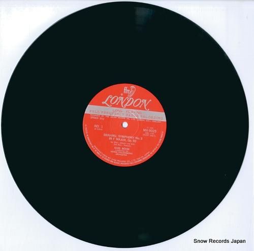 カール・ベーム - ブラームス