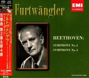 CD: ヴィルヘルム・フルトヴェングラー - ベートーヴェン:交響曲第2番&第4番 - TOGE-11002