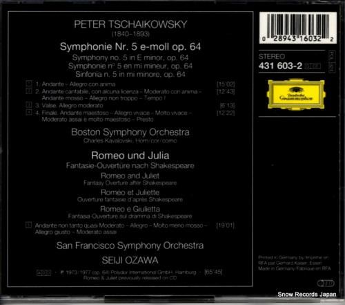 CD: 小沢征爾 - tsch