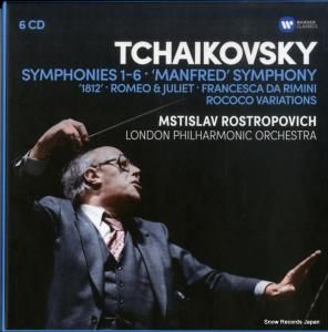CD: ॹƥաȥݡ - tchaikovsky; symphonies 1-6 "manfred" symphony - 0190295869243