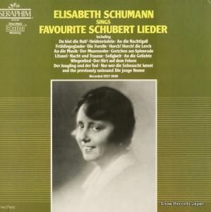 エリザベート・シューマン - sings favorite schubert lieder - IB-6149