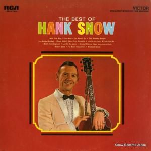 ϥ󥯡Υ - the best of hank snow - LSP-3478(E)