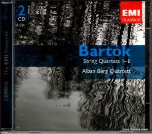 CD: ウィーン・アルバン・ベルク四重奏団 - bartok; string quartets 1-6 - 094636094724