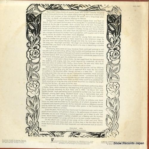 ハンク・スノウ - the h