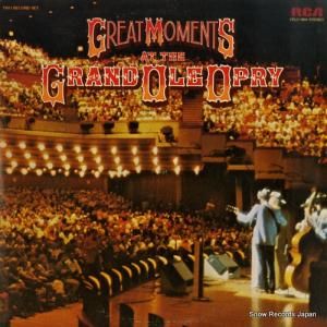 V/A - gteat moments at the grand ole opry - CPL2-1904