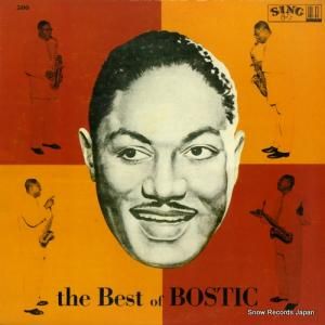 アール・ボスティック - the best of bostic - SING500