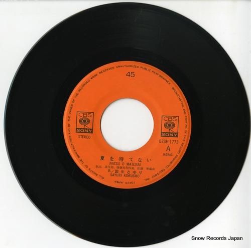 国生さゆり - 夏を待てない