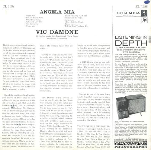 ヴィック・ダモン - ange