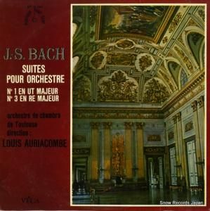 륤ꥢ - bach; suites pour orchestre no.1/no.3 - MT10.244