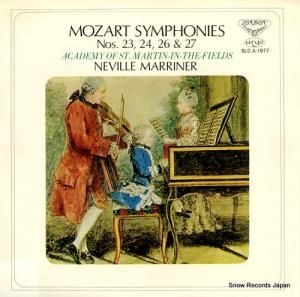 ネヴィル・マリナー - モーツァルト:交響曲第23番、24番、26番、27番 - SLC(A)1977