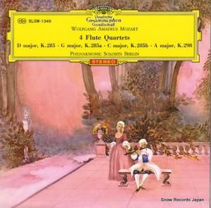 ベルリン・フィルハーモニー・ゾリステン - モーツァルト:フルート四重奏曲第1番〜4番 - SLGM-1349