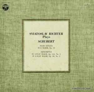 スヴャトスラフ・リヒテル - シューベルト:リサイタル、ピアノ・ソナタニ長調作品53 - HR-1010-RM