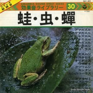 効果音ライブラリー - 蛙・虫・蝉 - GH-40