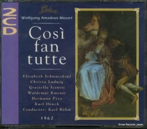 CD: カール・ベーム - mozart; cosi fan tutte - GL100.503