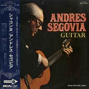 アンドレス・セゴビア - シャコンヌ - MCA-2005