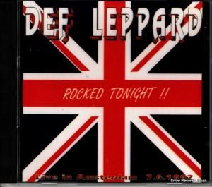 CD: デフ・レパード - rocked tonight - HR-30001
