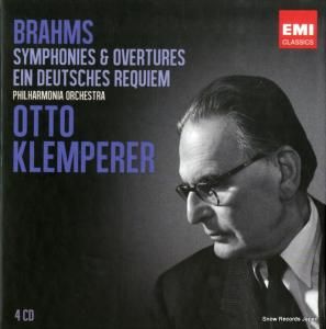 CD: オットー・クレンペラー - brahms; symphonies & overtures - 5099940433820
