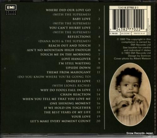 CD: ダイアナ・ロス - o