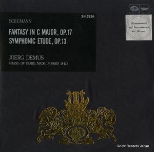 イエルク・デムス - シューマン:幻想曲ハ長調作品17/交響練習曲作品13 - SH5256