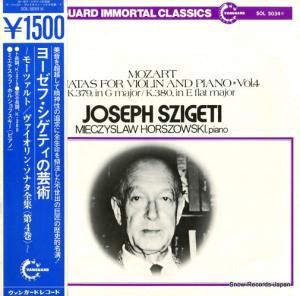 ヨーゼフ・シゲティ - モーツァルト:ヴァイオリン・ソナタ全集 第4巻 - SOL5034