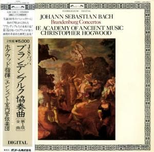 クリストファー・ホグウッド - バッハ:ブランデンブルク協奏曲 第1版 - L50C-1860