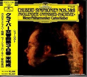 CD: カルロス・クライバー - シューベルト:交響曲第3&8番「未完成」 - POCG-1188