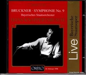 CD: ハンス・クナッパーツブッシュ - bruckner; symphonie no.9 - C578021B