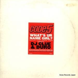 CODE 5 - what's ur name girl? - ED-6330