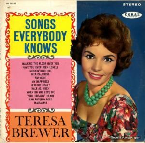 ƥ쥶֥롼 - songs everybody knows - CRL757361