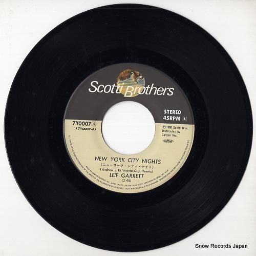 レイフ・ギャレット ニューヨーク・シティ・ナイト 7Y0007