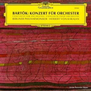 ヘルベルト・フォン・カラヤン - bartok; concerto for orchestra - 139003