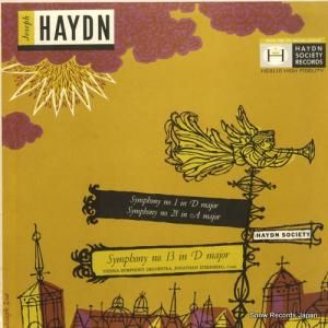 ジョナサン・スターンバーグ - haydn; symphony no.1 & no.28 - HS-9110