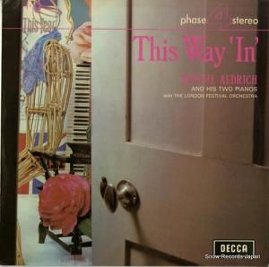 ロニー・アルドリッチ - this way "in" - PFS4152