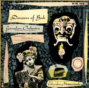 GAMELAN ORCHESTRA - dancers of bali - ML4618