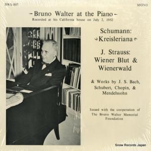 ブルーノ・ワルター - bruno walter at the piano - BWS-807