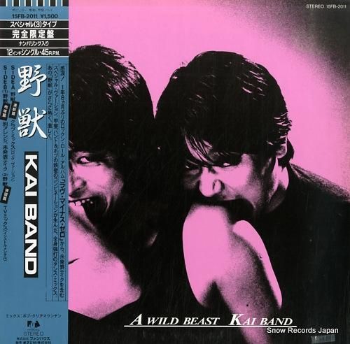 甲斐バンド 野獣 15FB-2011 | レコード通販