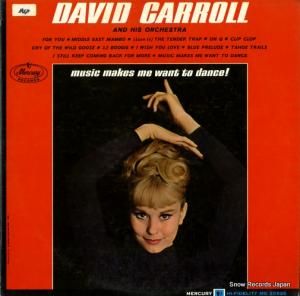 デヴィッド・キャロル music makes me want to dance MG20926