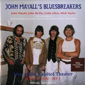 ジョン・メイオール&ザ・ブルースブレイカーズ - live at the capitol theater june 18, 1982 - RDEG-LP-822