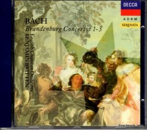 CD: ベンジャミン・ブリテン - bach; brandenburg concertos 1-3 - 425725-2