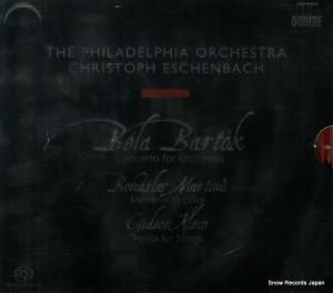 CD: クリストフ・エッシェンバッハ - bartok / martinu / klein - ODE1072-5