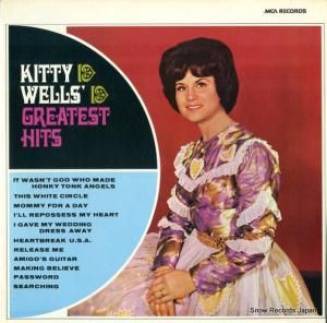 キティ・ウェルズ - greatest hits - MCA-121