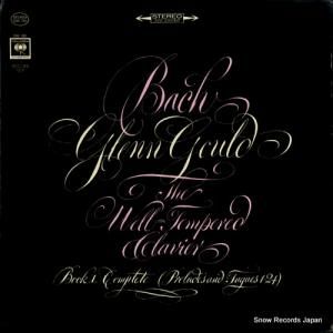 グレン・グールド bach; the well-tempered clavier, book 1 (complete) D3S733
