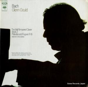 グレン・グールド bach; the well-tempered clavier book2 vol.5 MS7409