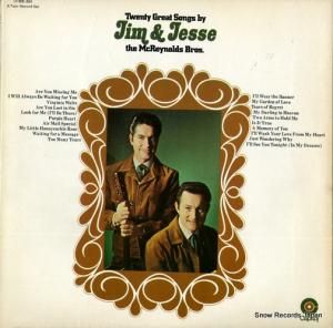 ࡦɡå - twenty great songs by jim & jesse - DTBB-264